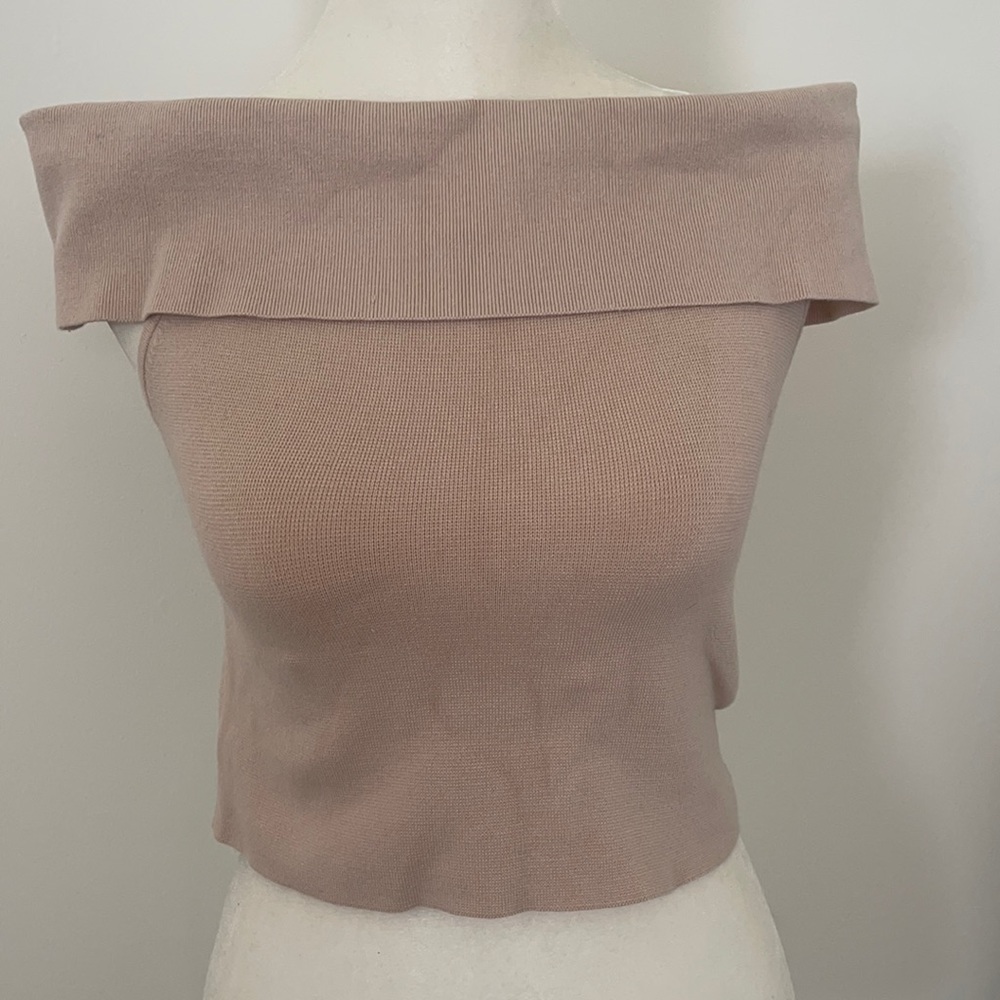 Cream Off the Shoulder Sweater.